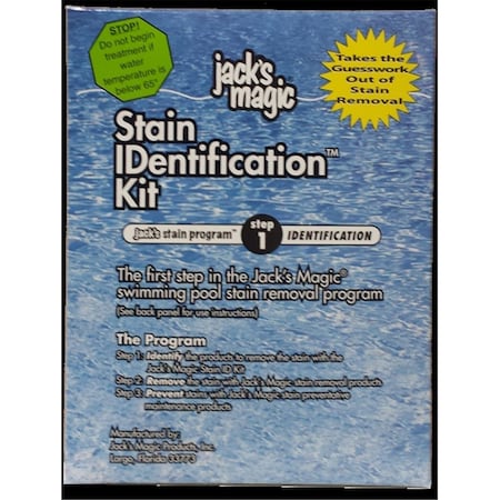 Jacks Magic Stain Identification Kit, 4 oz JA308285